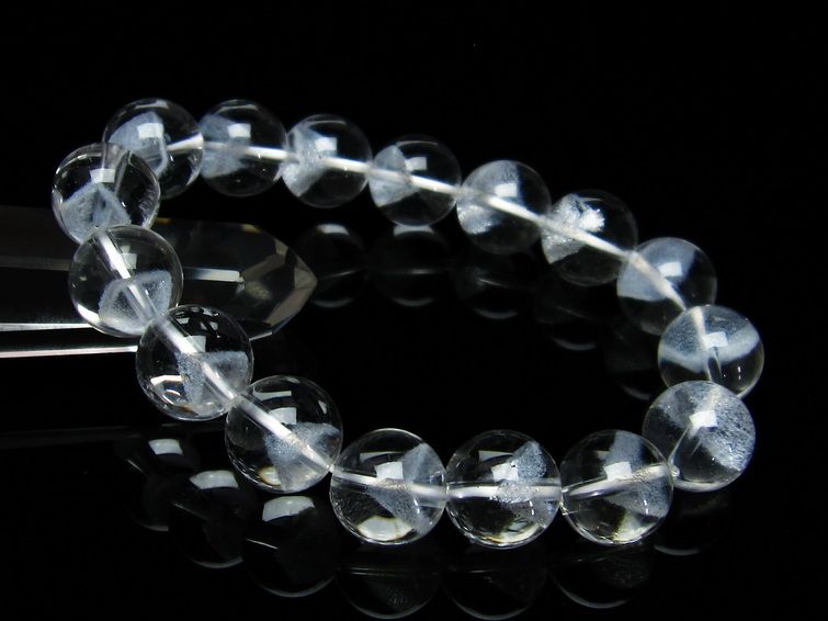ホワイトファントム ブレスレット12mm 一点物 111-11378
