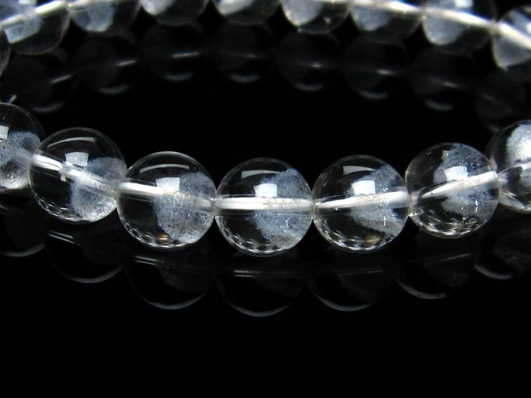 ホワイトファントム スーパーファントム ブレスレット10mm 一点物 メール便可 [M便 1/10] 111-11394