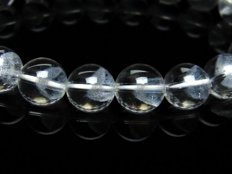 ホワイトファントム スーパーファントム ブレスレット10mm 一点物 メール便可 [M便 1/10] 111-11401