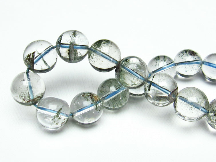 ガーデンクォーツ ブレスレット 12mm 一点物 メール便可 [M便 1/10] 111-12217