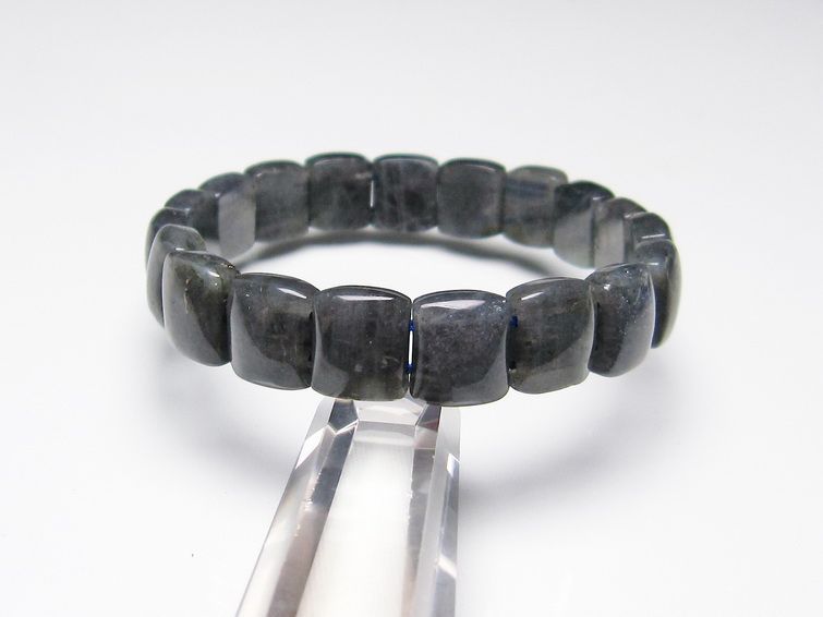 ラブラドライト バングル 一点物 メール便可 [M便 1/10] 111-15242