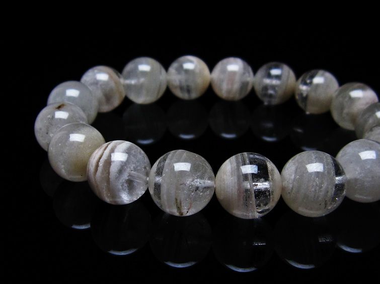 ホワイトファントム ブレスレット 12mm 一点物 メール便可 [M便 1/10] 111-17984