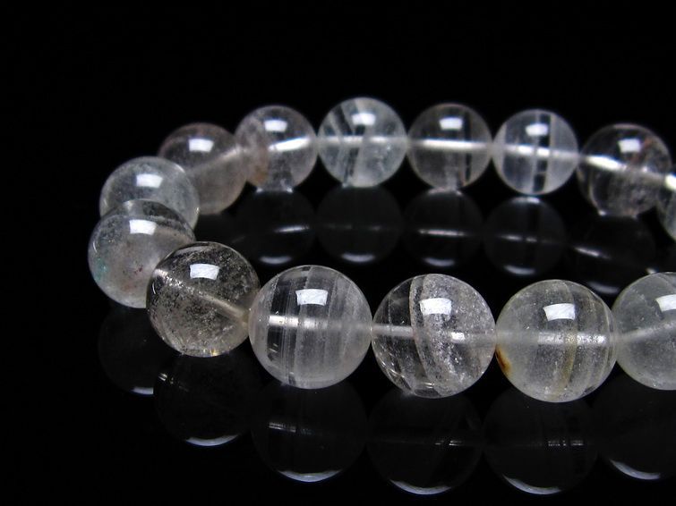 ファントムクォーツ ブレスレット 13mm 一点物 111-17999