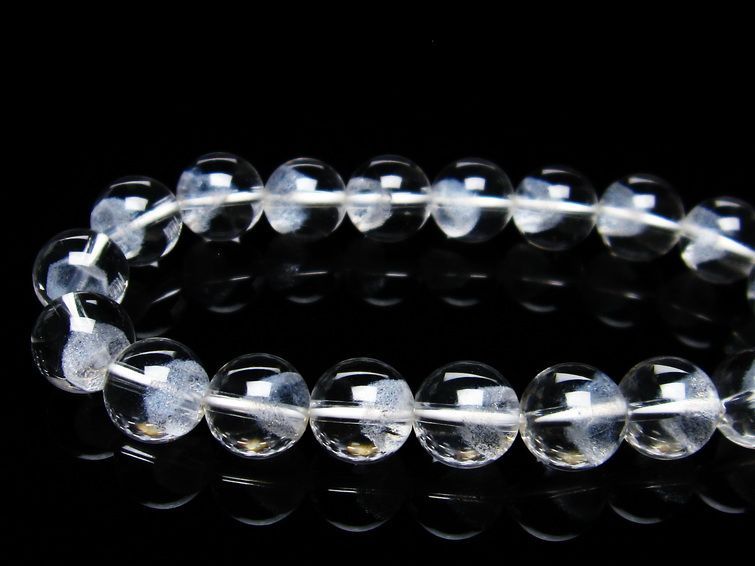 ホワイトファントム ブレスレット 10mm 一点物 メール便可 [M便 1/10] 111-21295
