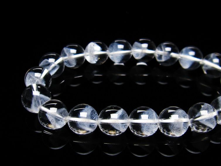 ホワイトファントム ブレスレット 10mm 一点物 メール便可 [M便 1/10] 111-21300