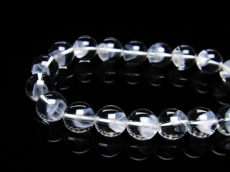 ホワイトファントム ブレスレット 10mm 一点物 メール便可 [M便 1/10] 111-21325