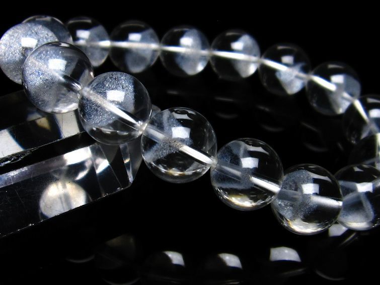 ホワイトファントム ブレスレット 12mm  一点物 111-21333