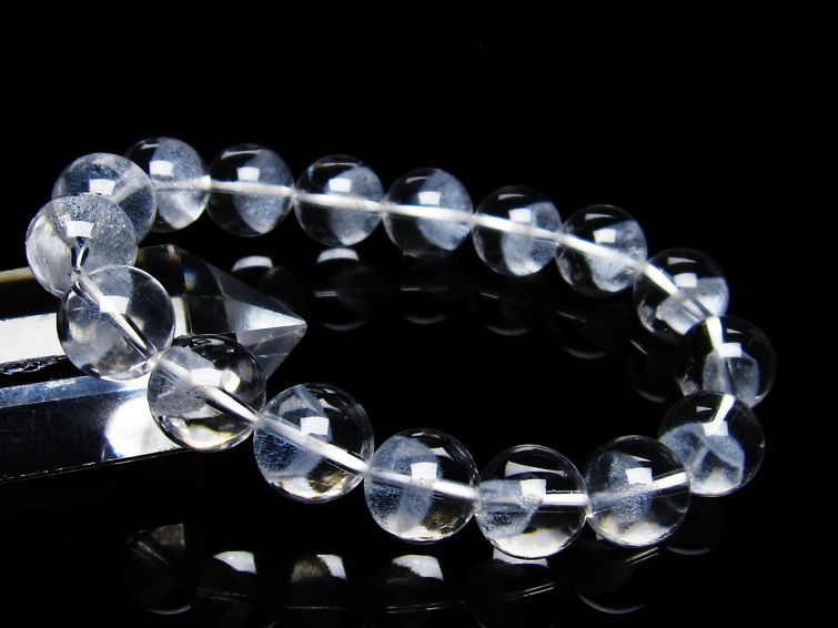ホワイトファントム ブレスレット 12mm  一点物 111-21343