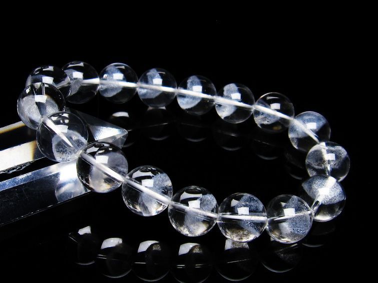 ホワイトファントム ブレスレット 12mm  一点物 111-21345 [sold out]