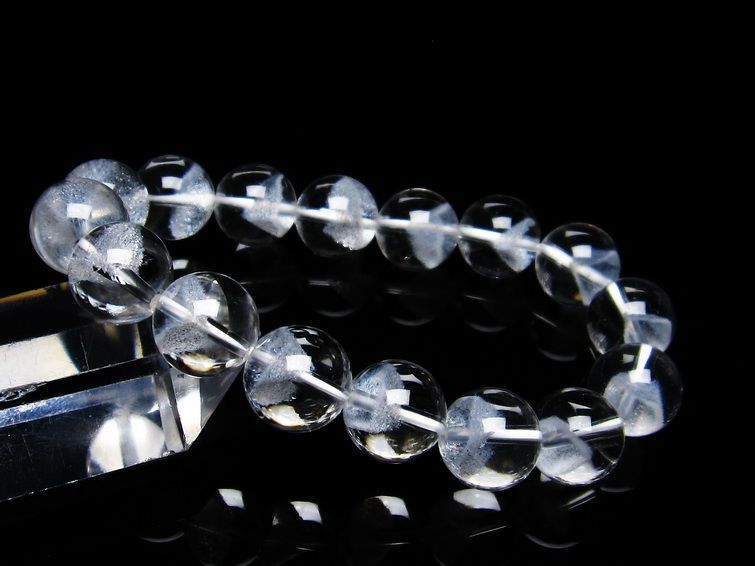 ホワイトファントム ブレスレット 12mm  一点物 111-21348