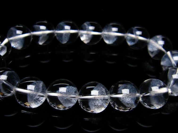 ホワイトファントム ブレスレット 12mm  一点物 111-21362