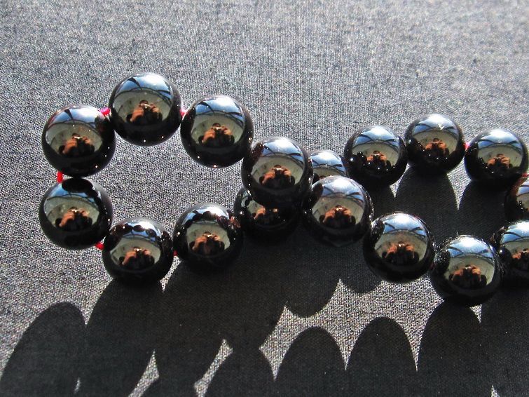 ガーネット ブレスレット 12mm 一点物 メール便可 [M便 1/10] 111-22044