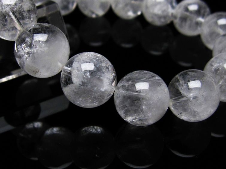 ファーデンクォーツ 水晶 ブレスレット 13mm メール便可 [M便 1/10] 111-22531