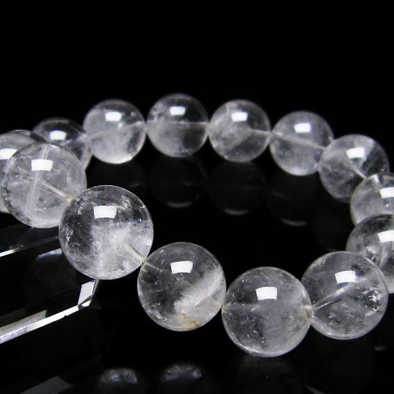 ファーデンクォーツ 水晶 ブレスレット 14mm [送料無料] 111-22597