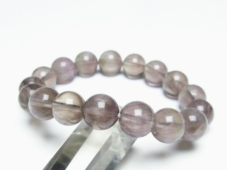 ラビットヘアー フローライト ブレスレット 11mm メール便可 [M便 1/10