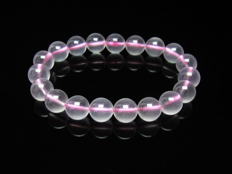 ミルキークォーツ ピンク ブレスレット 11mm メール便可 [M便 1/10] 111-2590