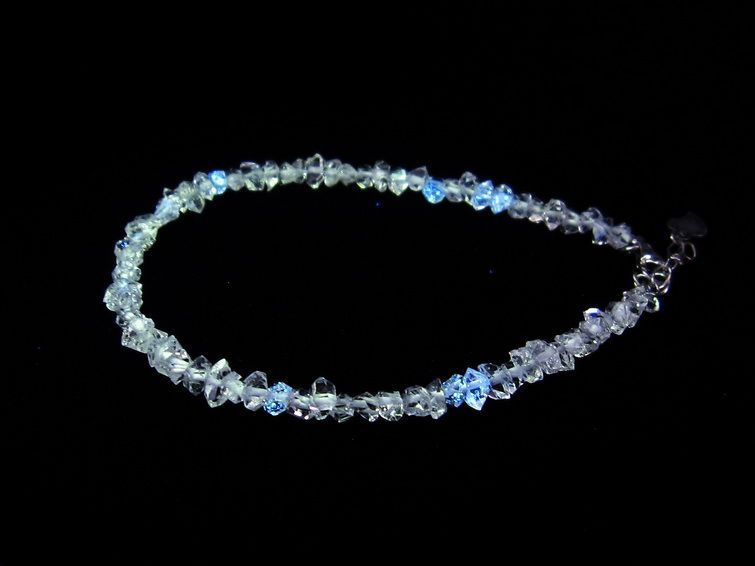 オイルインクォーツ ブレスレット 石油入り水晶 オイルクォーツ メール便可 [M便 1/10] 111-27116