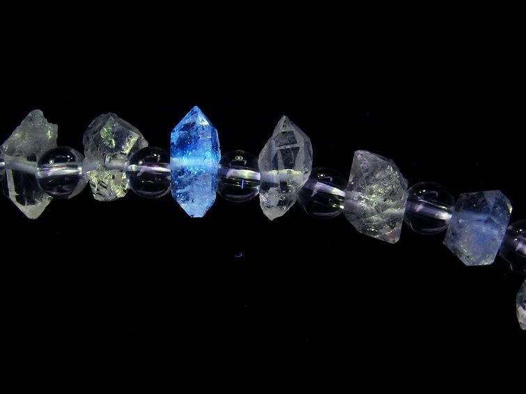 オイルインクォーツ ブレスレット 石油入り水晶 オイルクォーツ メール便可 [M便 1/10] 111-27143