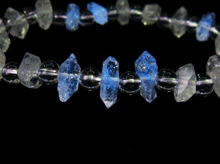 オイルインクォーツ ブレスレット 石油入り水晶 オイルクォーツ メール便可 [M便 1/10] 111-27145