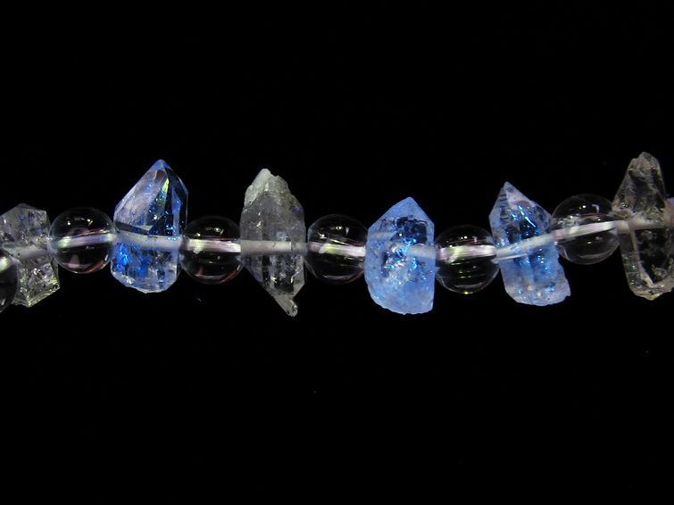 オイルインクォーツ ブレスレット 石油入り水晶 オイルクォーツ メール便可 [M便 1/10] 111-27147