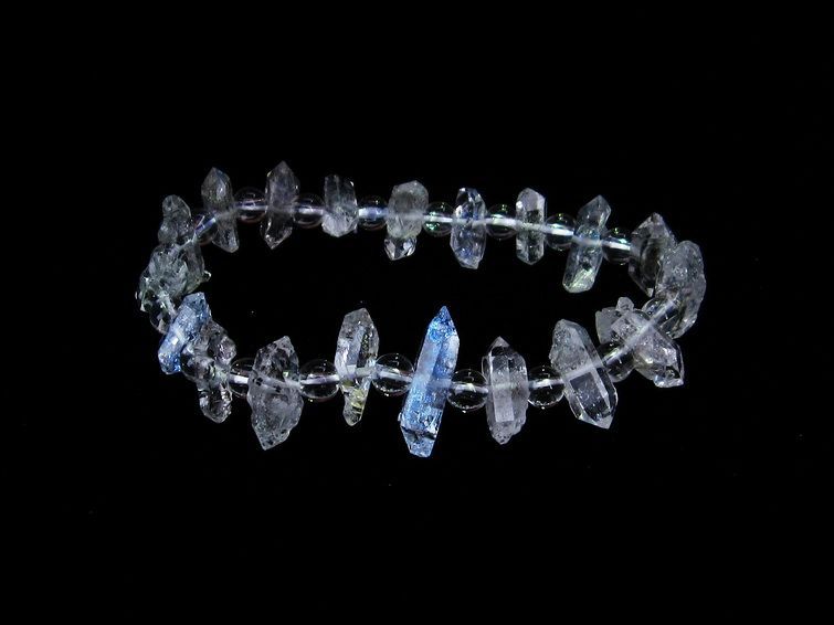 オイルインクォーツ ブレスレット 石油入り水晶 オイルクォーツ  111-27148