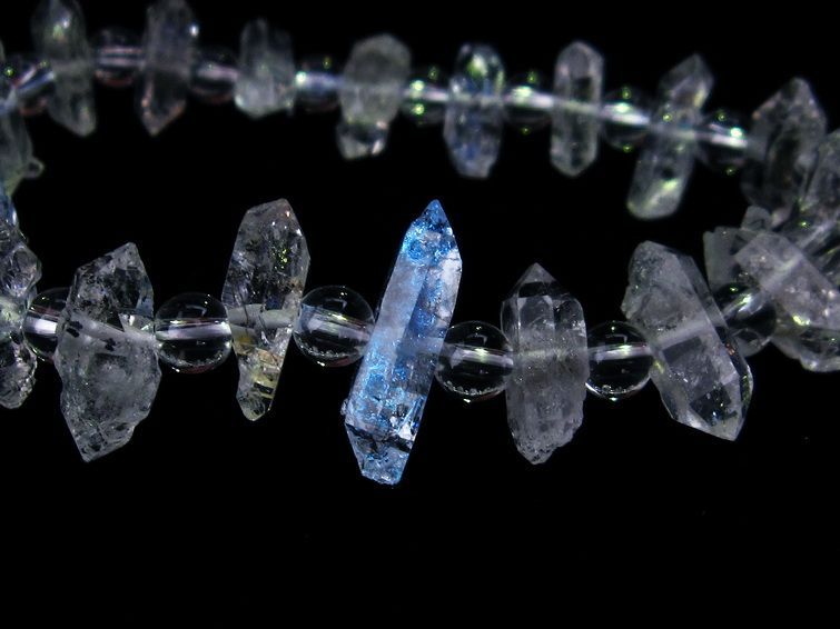 オイルインクォーツ ブレスレット 石油入り水晶 オイルクォーツ  111-27148