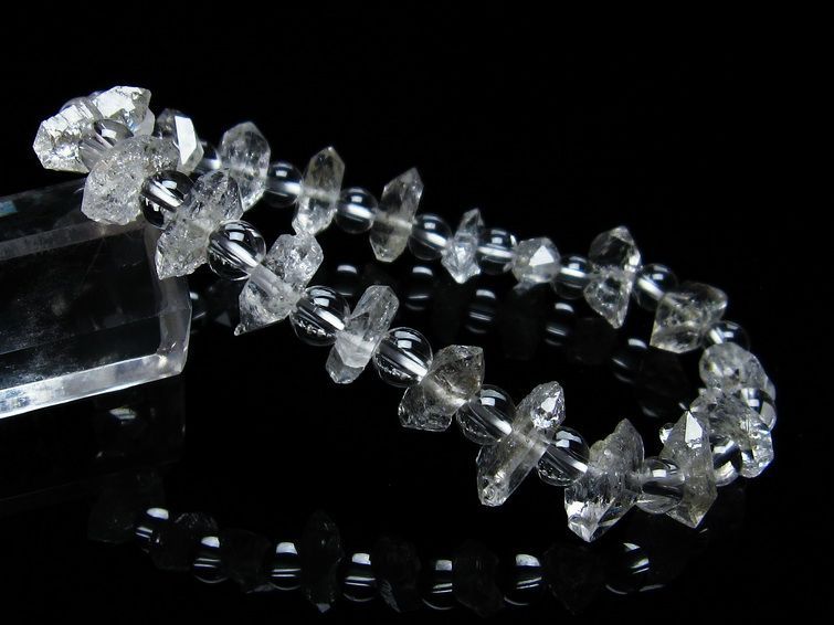 オイルインクォーツ ブレスレット 石油入り水晶 オイルクォーツ  111-27169