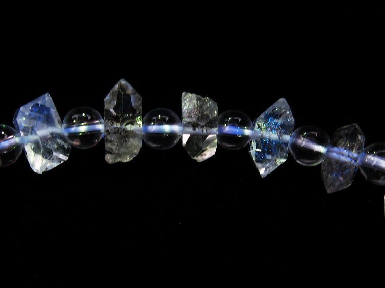 オイルインクォーツ ブレスレット 石油入り水晶 オイルクォーツ メール便可 [M便 1/10] 111-27174