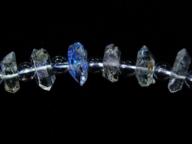 オイルインクォーツ ブレスレット 石油入り水晶 オイルクォーツ メール便可 [M便 1/10] 111-27179