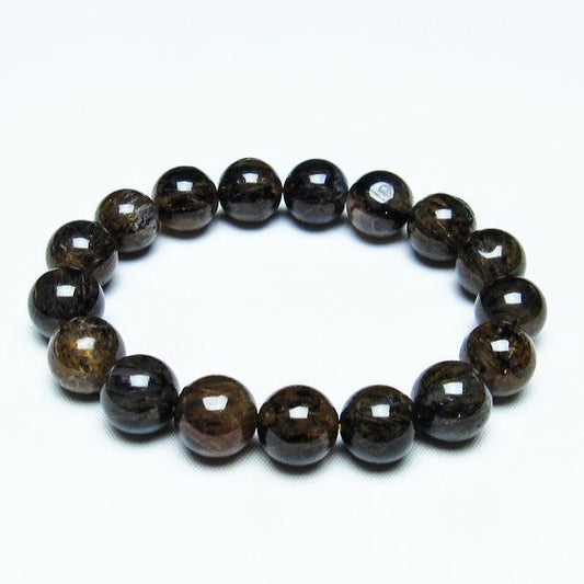 ルチルインアゲート ブレスレット 13mm アゲット 一点物 メール便可 [M便 1/10] 111-29795