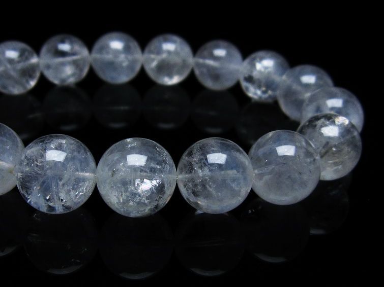 エンジェルラダークォーツ ブレスレット 13mm 一点物  111-30075