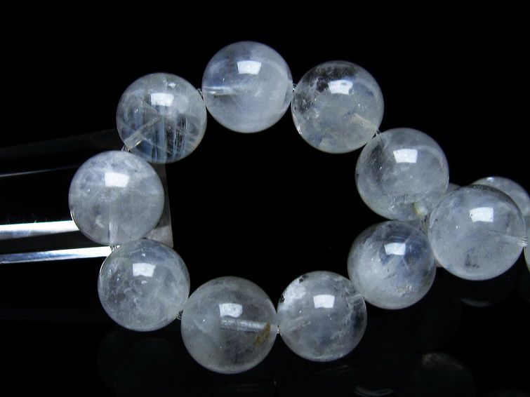 エンジェルラダークォーツ ブレスレット 13mm 一点物 メール便可 [M便 1/10] 111-30117