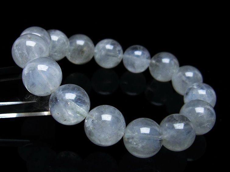 エンジェルラダークォーツ ブレスレット 14mm 一点物  111-30118