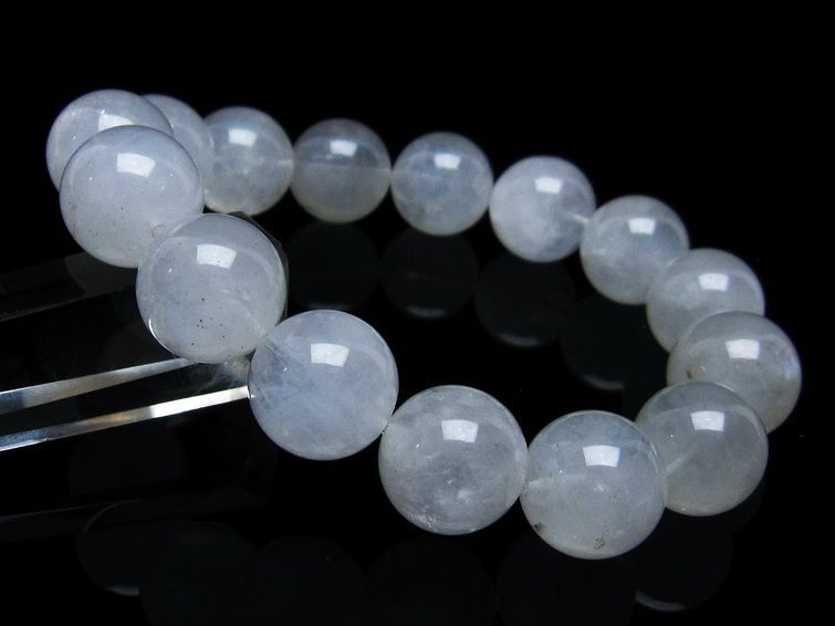 エンジェルラダークォーツ ブレスレット 15mm 一点物  111-30119