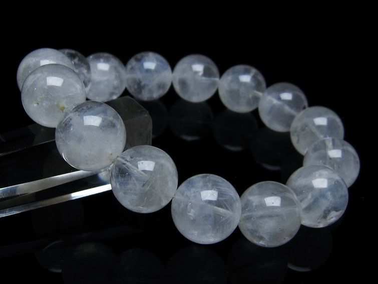 エンジェルラダークォーツ ブレスレット 14mm 一点物  111-30120