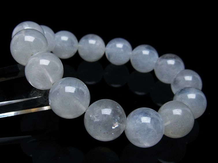 エンジェルラダークォーツ ブレスレット 14mm 一点物  111-30122