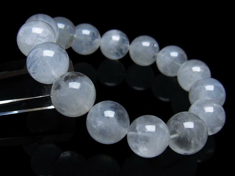 エンジェルラダークォーツ ブレスレット 14mm 一点物  111-30147
