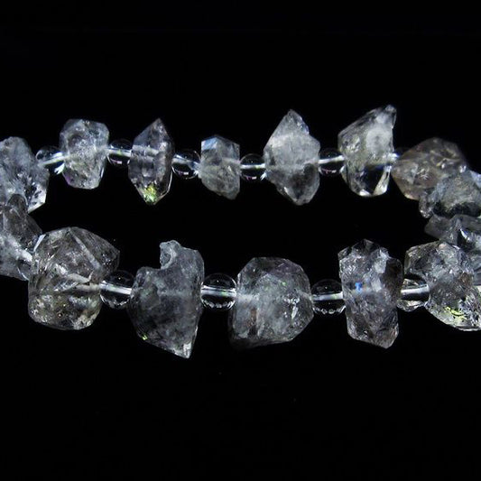 オイルインクォーツ ブレスレット 石油入り水晶 ブレス 一点物 [送料無料] 111-33527