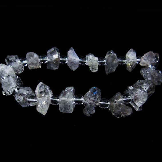 オイルインクォーツ ブレスレット 石油入り水晶 ブレス 一点物 [送料無料] 111-33529