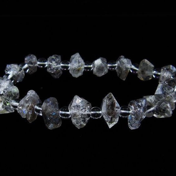 オイルインクォーツ ブレスレット 石油入り水晶 ブレス 一点物 [送料無料] 111-33533