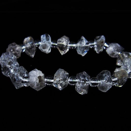 オイルインクォーツ ブレスレット 石油入り水晶 ブレス 一点物 [送料無料] 111-33536