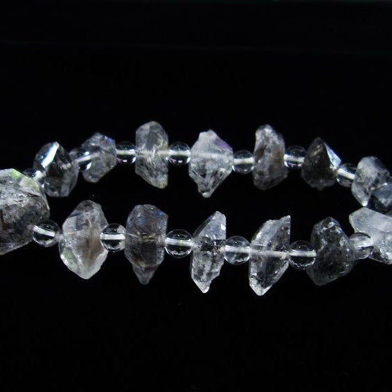 オイルインクォーツ ブレスレット 石油入り水晶 ブレス 一点物 [送料無料] 111-33541