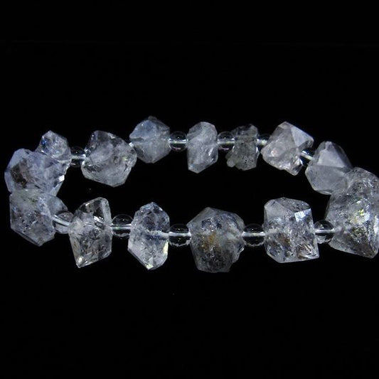オイルインクォーツ ブレスレット 石油入り水晶 ブレス 一点物 [送料無料] 111-33546