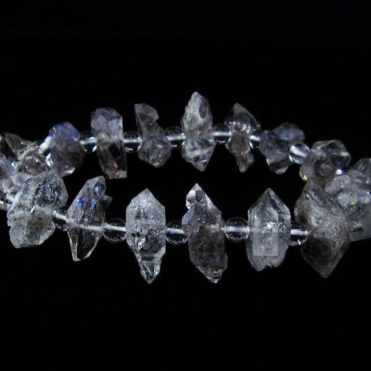 オイルインクォーツ ブレスレット 石油入り水晶 ブレス 一点物 [送料無料] 111-33547