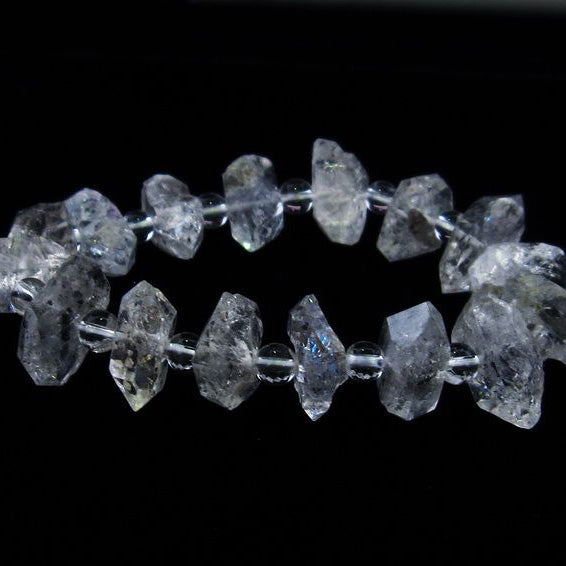 オイルインクォーツ ブレスレット 石油入り水晶 ブレス 一点物 [送料無料] 111-33550