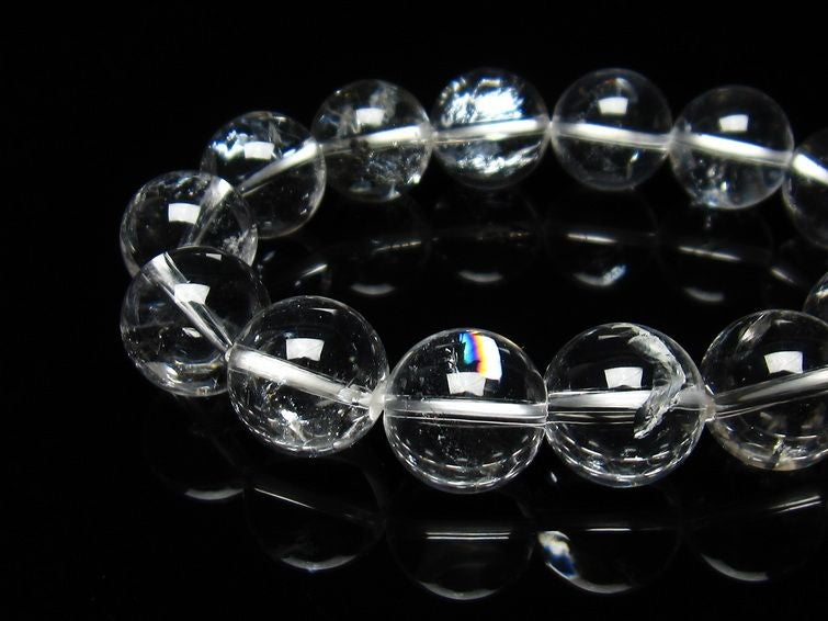 アイリスクォーツ 水晶 ブレスレット 虹入り 16mm 111-3688