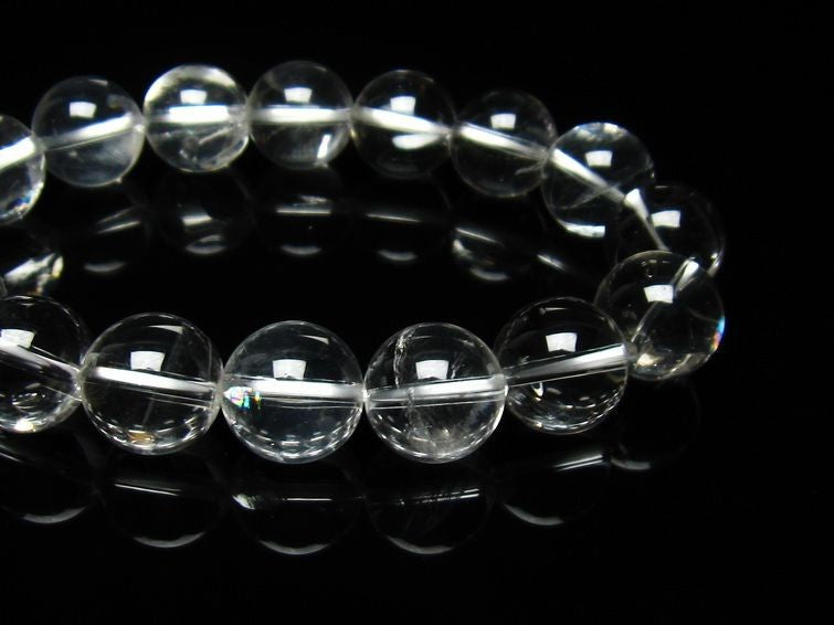 アイリスクォーツ 水晶 ブレスレット 虹入り 14mm 111-3699