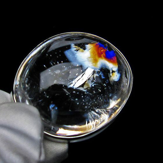 アイリスクォーツ 水晶 ペンダント 虹入り メール便可 [M便 1/20] 112-6528