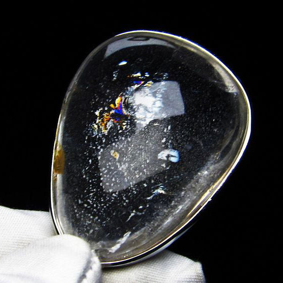 アイリスクォーツ 水晶 ペンダント 虹入り メール便可 [M便 1/20] 112-6530