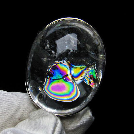 アイリスクォーツ 水晶 ペンダント 虹入り [送料無料] 112-6538